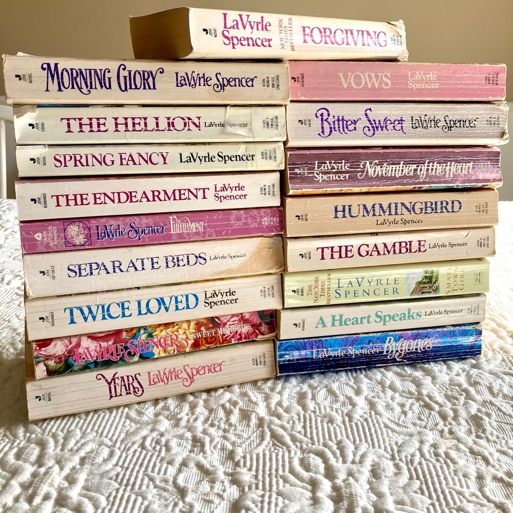 Collection of LaVyrle Spencer Romance Novels